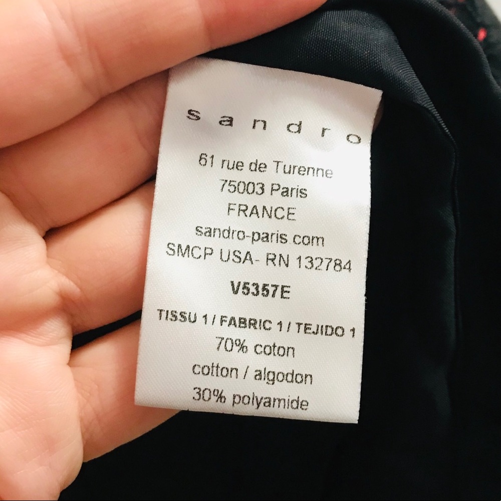 #022. Sandro blazer - Picture 6 of 8